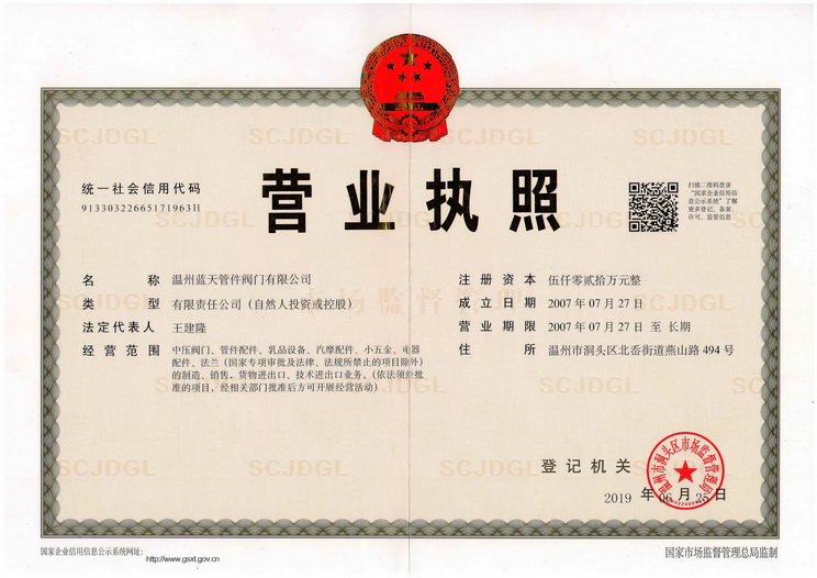 ��ҵ����Ӫҵִ��